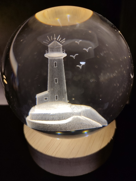 Hologram ball - Lighthouse